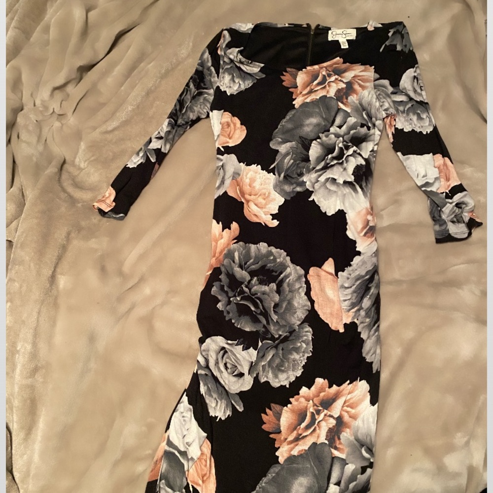 JESSICA SIMPSON ❤️ floral fitted dress